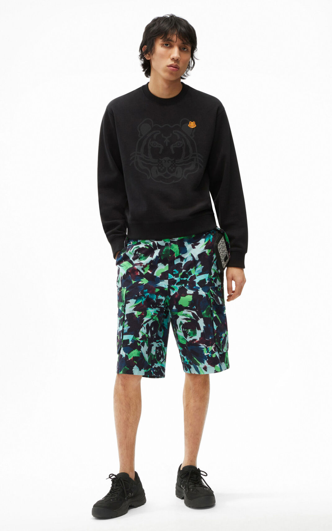 Sweat Kenzo Homme K Tiger Noir VJYFO-3869